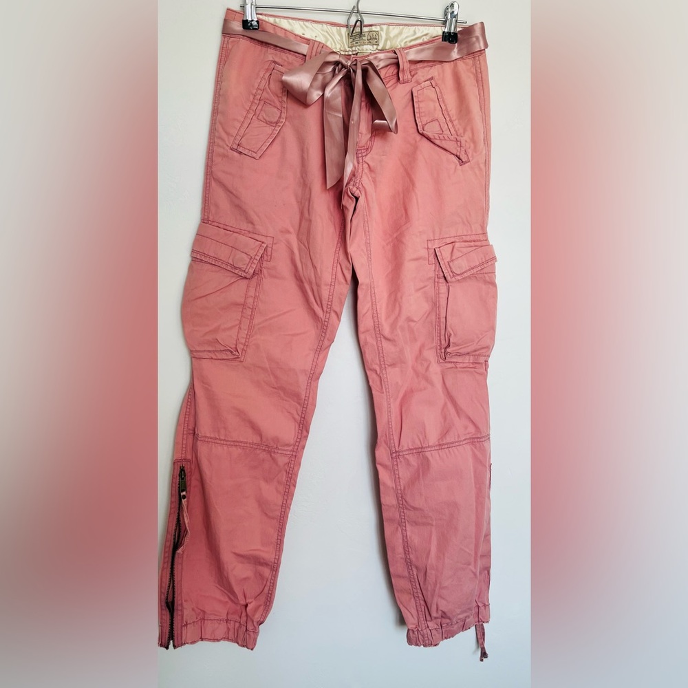 Vintage American Eagle Womens Baggy Cargo Jogger